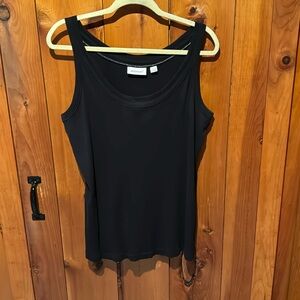 Women’s black tank top size 18/20